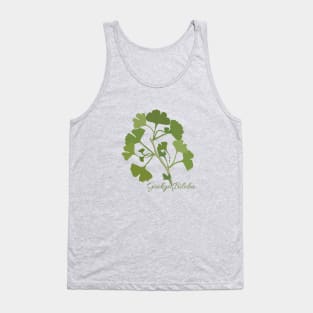 Branch of Ginkgo biloba Tank Top